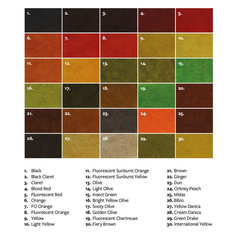 Load image into Gallery viewer, Fulling Mill Seal X Dub-Fly Fishing - Fly Tying Material-Fulling Mill-Black-Fishing Station

