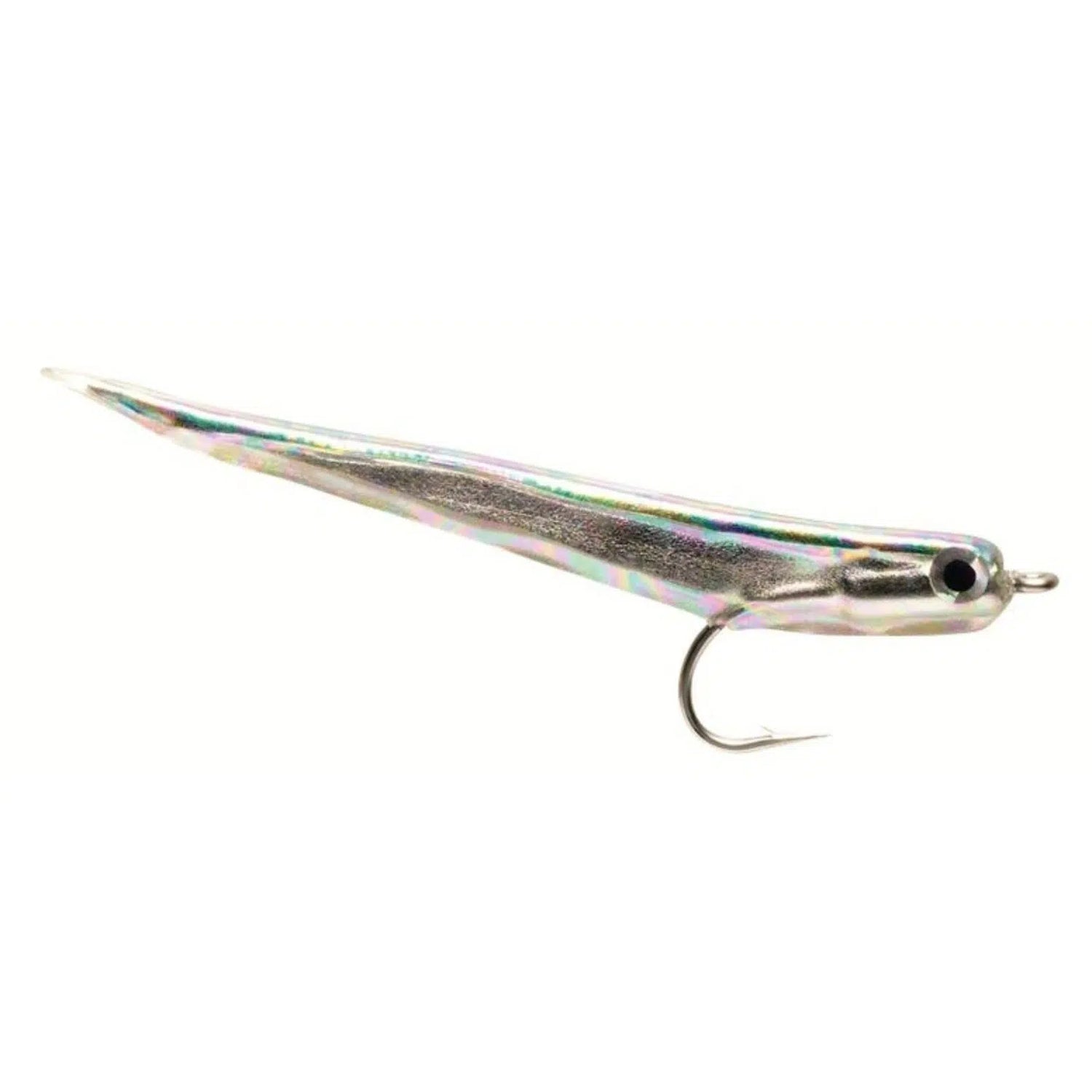 Fulling Mill Softy Minnow Fly-Lure - Saltwater Fly-Fulling Mill-Pearl-Size 2-Fishing Station