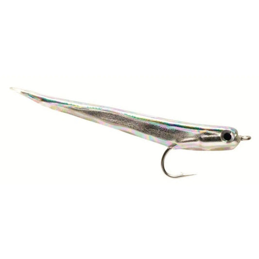 Fulling Mill Softy Minnow Fly-Lure - Saltwater Fly-Fulling Mill-Pearl-Size 6-Fishing Station