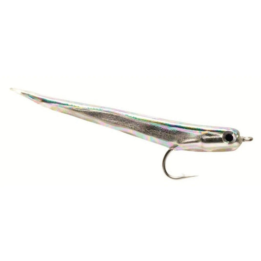 Fulling Mill Softy Minnow Fly-Lure - Saltwater Fly-Fulling Mill-Pearl-Size 2-Fishing Station