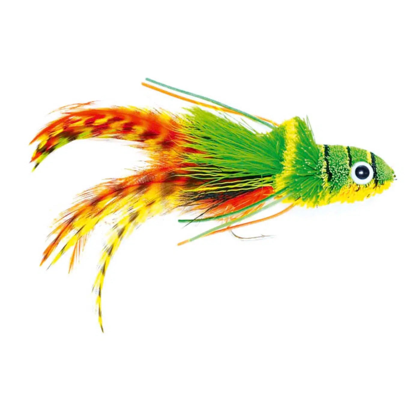 Fulling Mill Swimming Frog Fly-Lure - Fly-Fulling Mill-Size 2-Orange Belly-Fishing Station