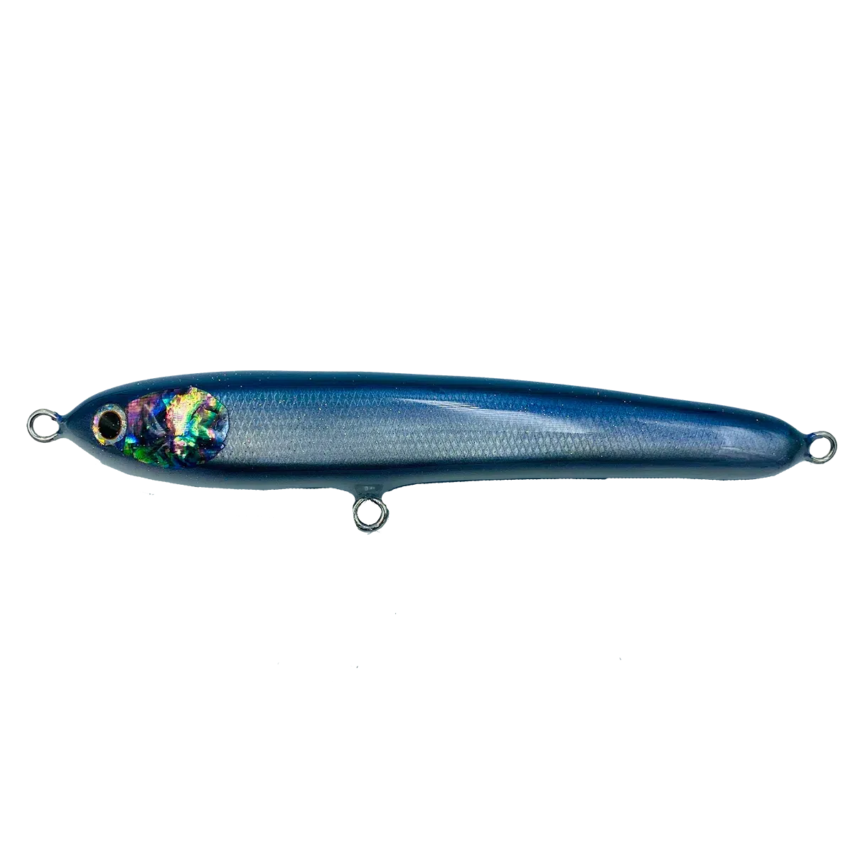 GPC Cuda Stickbait-Lure - Poppers, Stickbaits & Pencils-GPC-Iridescent Blue-180mm-Fishing Station