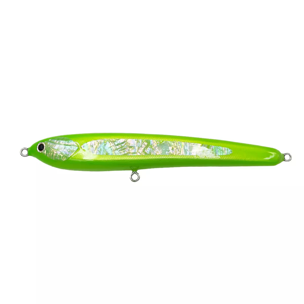 GPC Cuda Stickbait-Lure - Poppers, Stickbaits & Pencils-GPC-Neon Green-240mm-Fishing Station