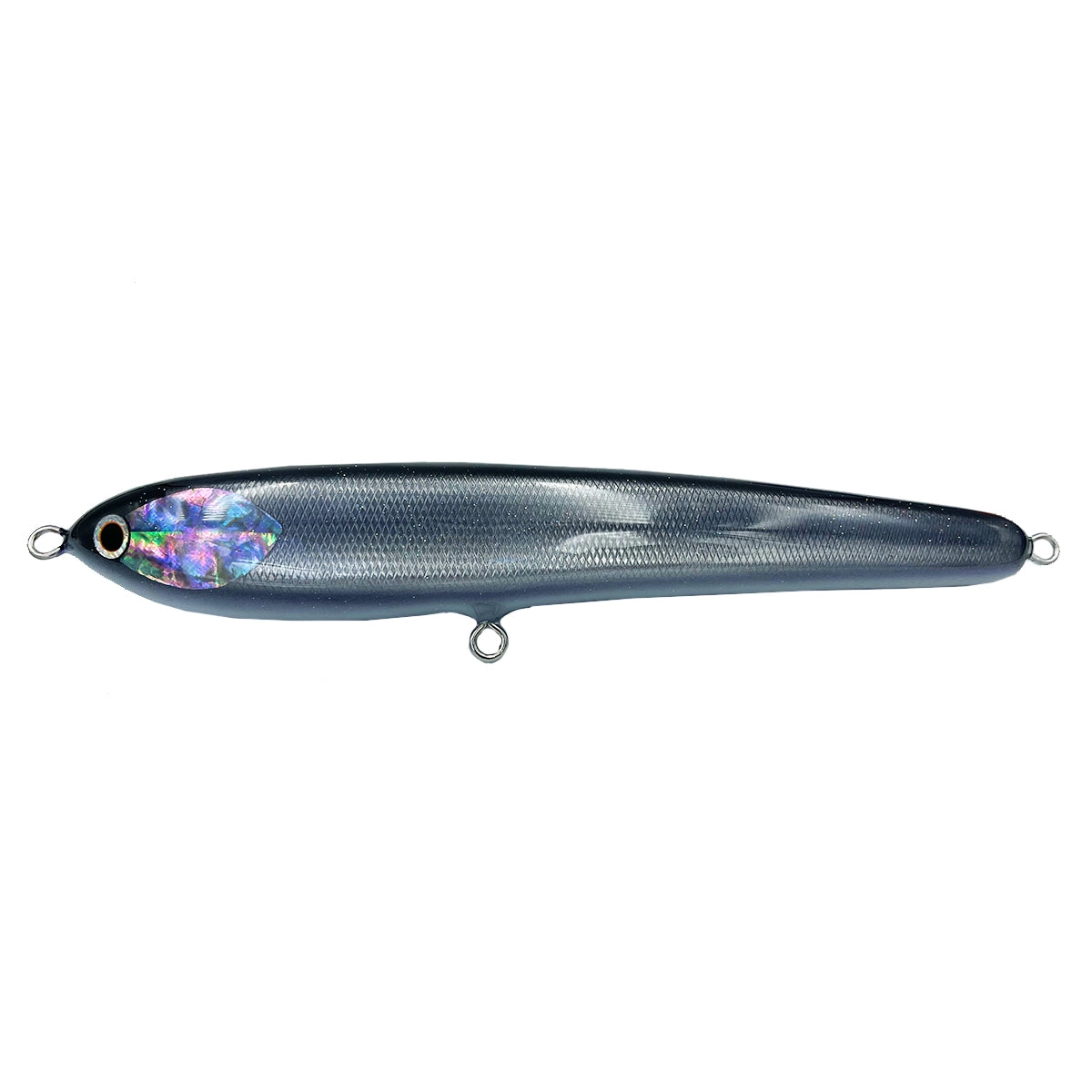 GPC Cuda Stickbait-Lure - Poppers, Stickbaits & Pencils-GPC-Smoke Black-200mm-Fishing Station