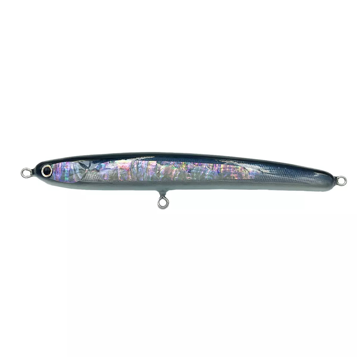 GPC HN (Hard Nose) Stickbait Lure-Lure - Poppers, Stickbaits & Pencils-GPC-Blue Sardine w/Abalone wings-240mm-Fishing Station