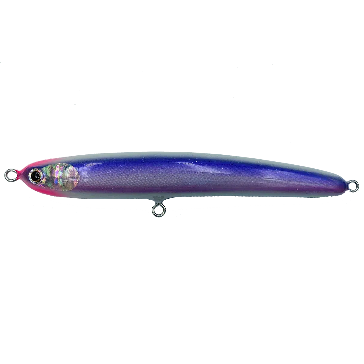 GPC HN (Hard Nose) Stickbait Lure-Lure - Poppers, Stickbaits & Pencils-GPC-Pink Head Pearl-220mm-Fishing Station
