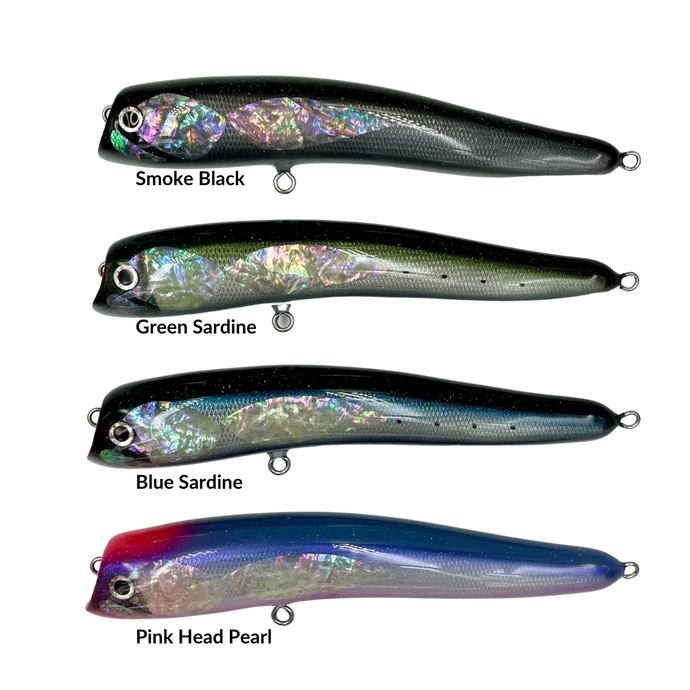 GPC SPP SerpenPop 220 Popper-Lure - Poppers, Stickbaits & Pencils-GPC-Blue Sardine-Fishing Station