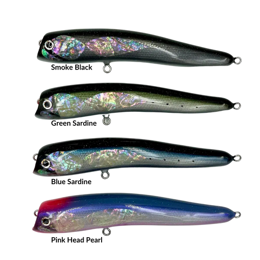 GPC SPP SerpenPop 220 Popper-Lure - Poppers, Stickbaits & Pencils-GPC-Blue Sardine-Fishing Station