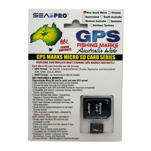 SeaPro GPS Fishing Marks Australia - NSW