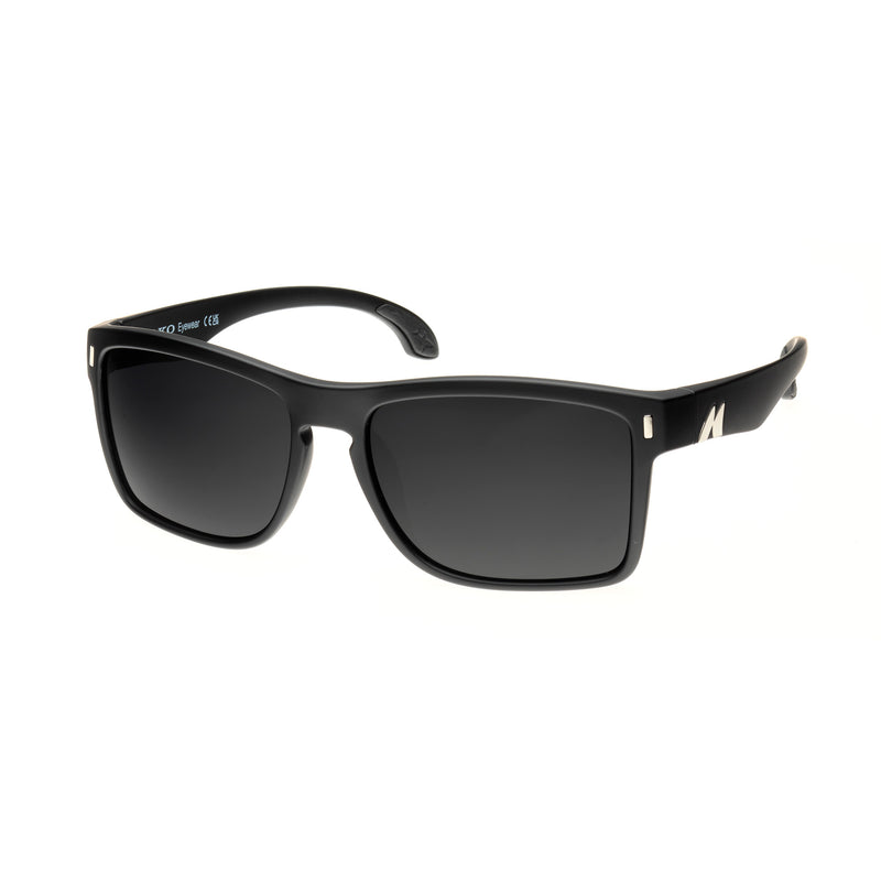Load image into Gallery viewer, Mako Polarised Sunglasses - GT-Sunglasses-Mako-Mt Blk Glass HDIR Grey (9583-M01-G0HR)-Fishing Station
