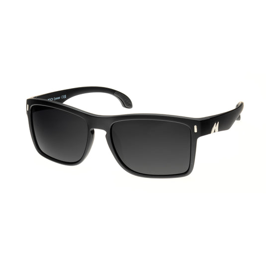 Mako Polarised Sunglasses - GT-Sunglasses-Mako-Mt Blk Glass HDIR Grey (9583-M01-G0HR)-Fishing Station