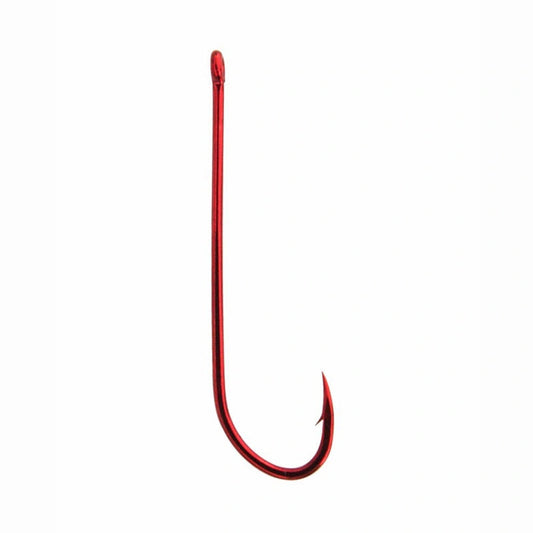 Gamakatsu Long Shank Red Hooks-Hooks - Single-Gamakatsu-Size 1-Fishing Station