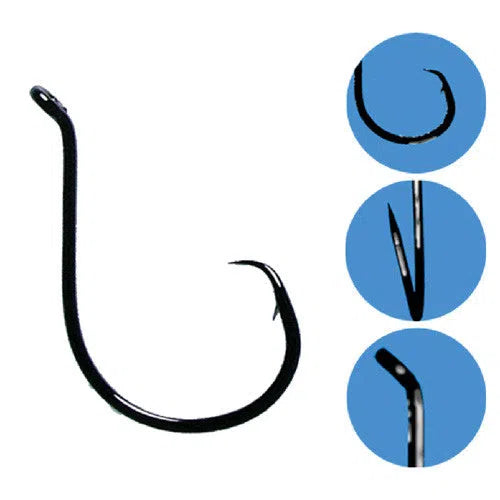 Mustad UltraPoint Demon Perfect In-Line Circle 3 Extra Strong Hook (Pack of  25), Hooks -  Canada