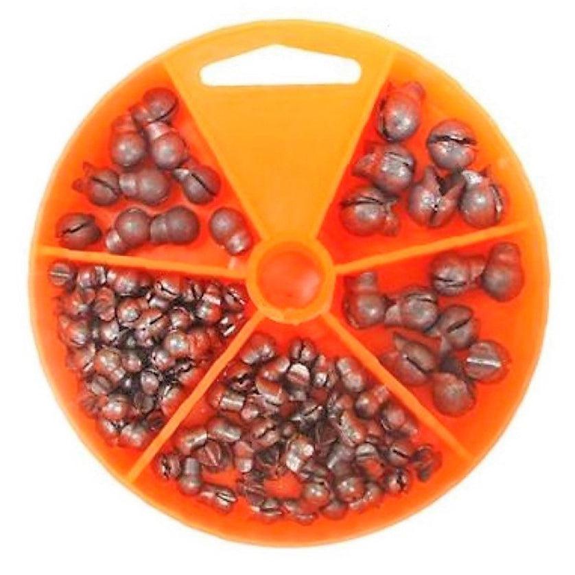 Gillies 124-Piece Split Shot Assorted Dial Pack-Terminal Tackle - Sinkers-Gillies-Fishing Station