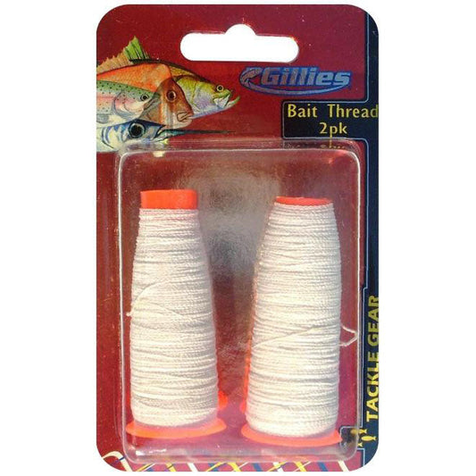 Gillies Elastic Bait Thread 2Pack-Terminal Tackle - Rigging-Gillies-Fishing Station