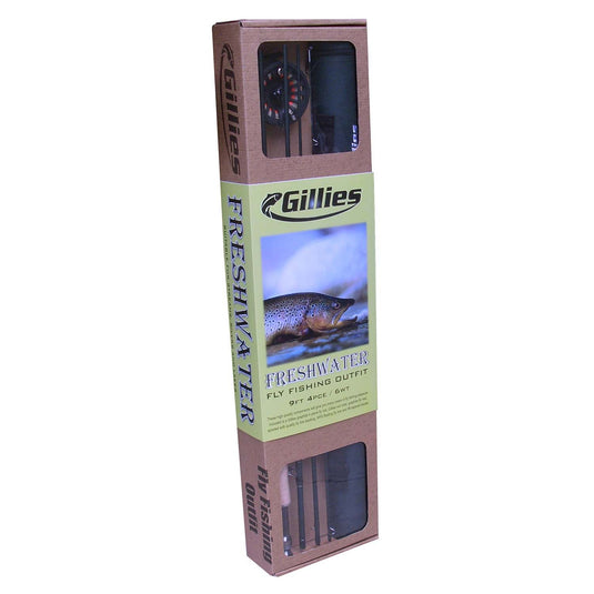 Gillies Fly Fishing Set-Combo - Fly-Gillies-4pc 9' 6wt-Freshwater-Fishing Station