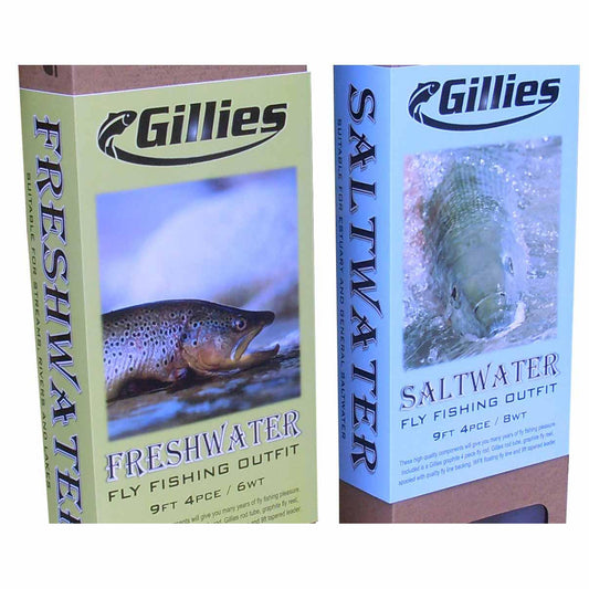 Gillies Fly Fishing Set-Combo - Fly-Gillies-4pc 9' 6wt-Freshwater-Fishing Station