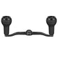 Gomexus Aluminium Handle for Baitcasting Reel with TPE Knob BDH-A27-Reels - Spares & Custom Parts-Gomexus-7x4mm 120mm Black-Fishing Station