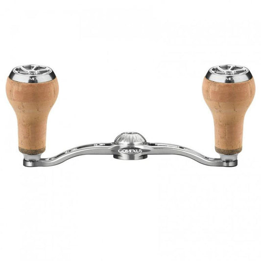 Gomexus Aluminium Handle for Baitcasting Reel with TPE Knob BDH-A27-Reels - Spares & Custom Parts-Gomexus-7x4mm 120mm Cork-Fishing Station