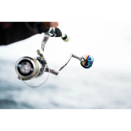 Gomexus Galaxy Power Titanium Knob-Reels - Spares & Custom Parts-Gomexus-Flame X Black-38mm-Fishing Station