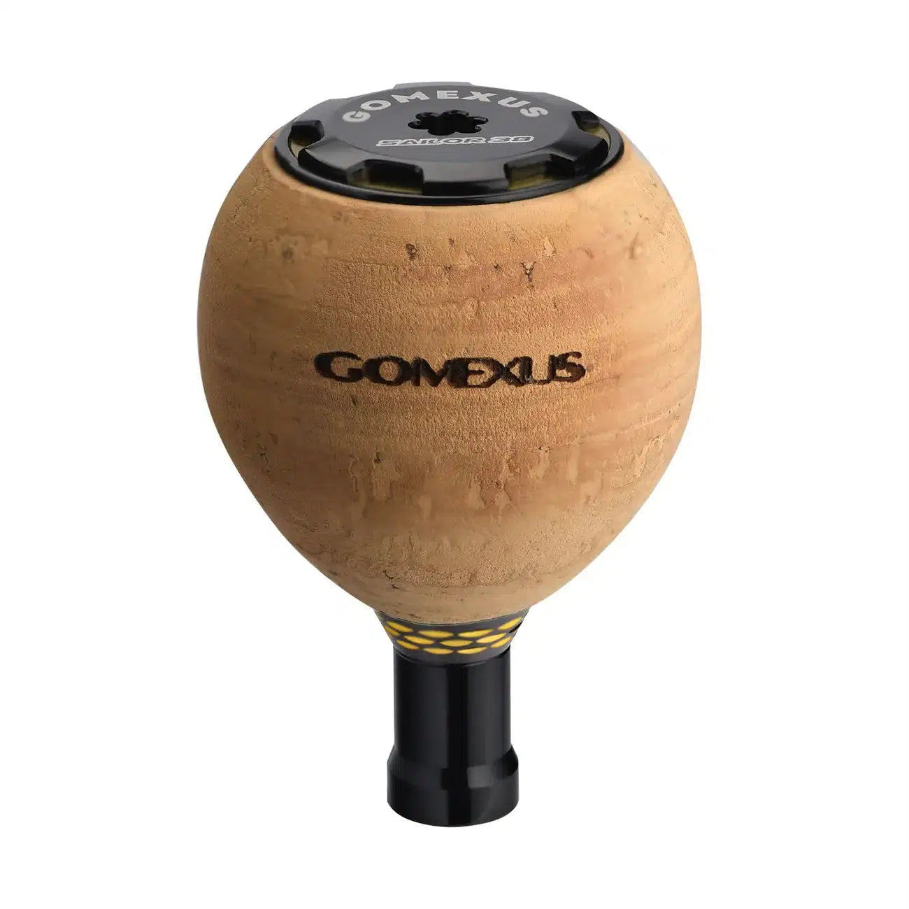 Gomexus Power Knob Cork CA38 38mm-Reels - Spares & Custom Parts-Gomexus-Black Gold-Fishing Station