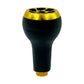 Gomexus TPE Reel Power Knob 27mm A27-Reels - Spares & Custom Parts-Gomexus-Black & Gold-Fishing Station