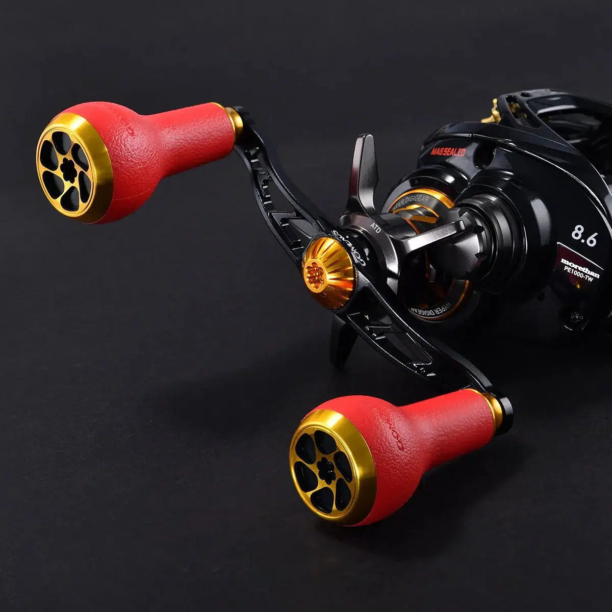 Gomexus TPE Reel Power Knob 27mm A27-Reels - Spares & Custom Parts-Gomexus-Black-Fishing Station