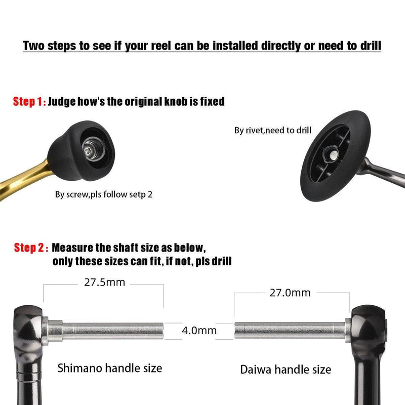 Load image into Gallery viewer, Gomexus TPE Reel Power Knob 27mm A27-Reels - Spares &amp; Custom Parts-Gomexus-Black-Fishing Station
