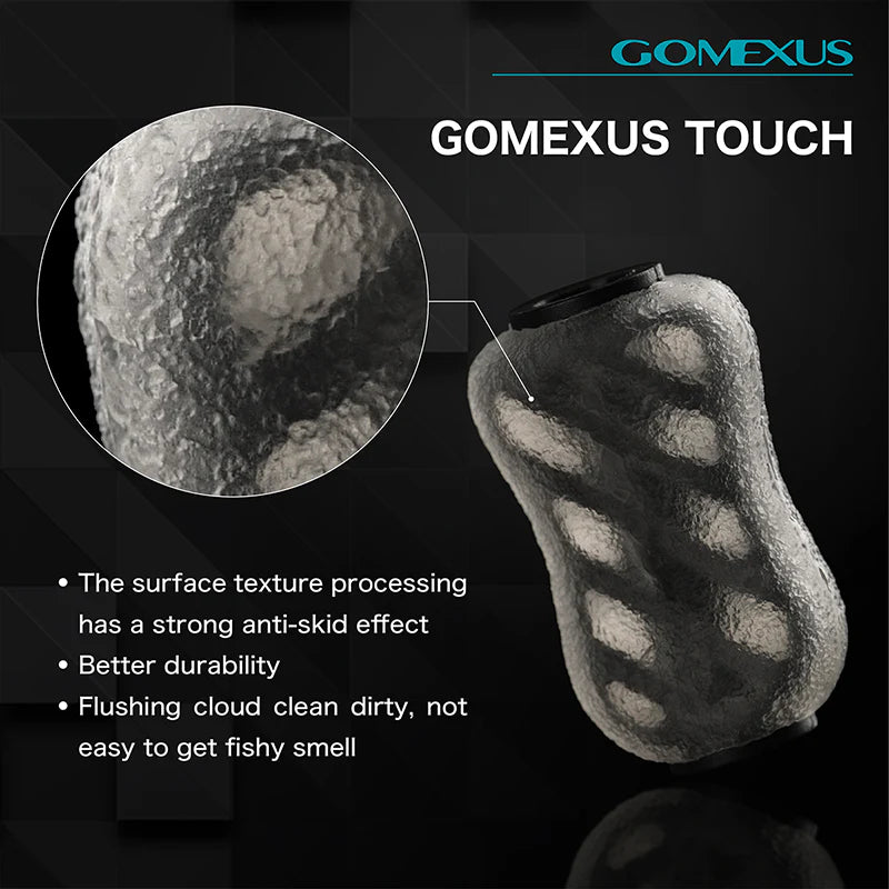 Gomexus TPE Light Power Knob S20-Reels - Spares & Custom Parts-Gomexus-Transparent Black-Fishing Station