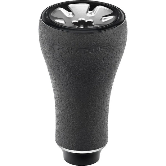 Gomexus TPE Reel Power Knob 20mm TPE20-Reels - Spares & Custom Parts-Gomexus-Black & Silver-Fishing Station