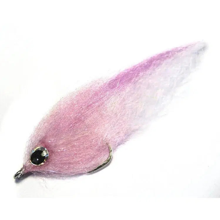 H2O Brush Fly-Lure - Fly-H20-Pink & White-Size 4/0-Fishing Station