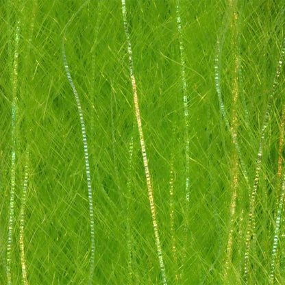 H2O Flash N Slinky Fibre-Fly Fishing - Fly Tying Material-H20-Chartreuse-Fishing Station