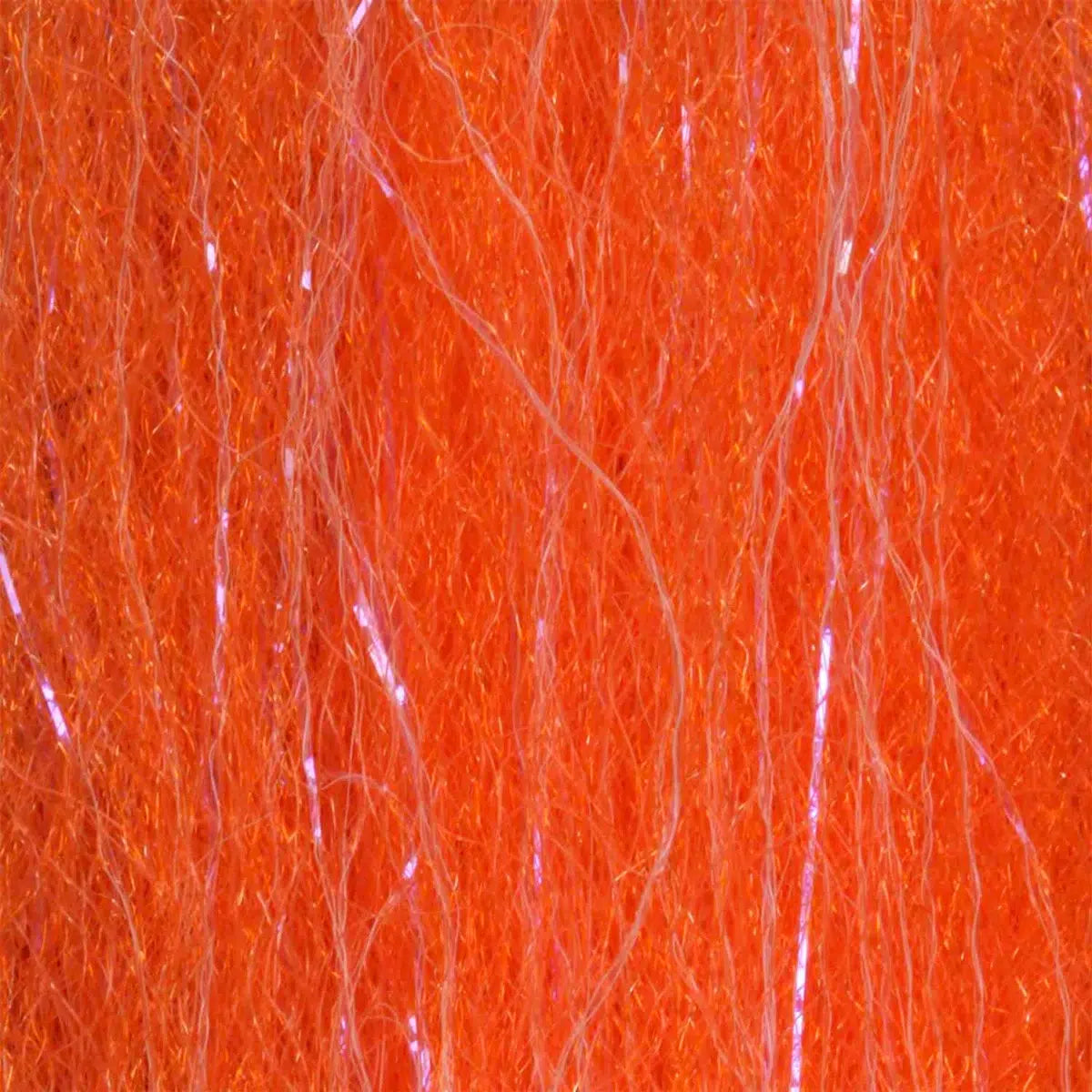 H2O Flash N Slinky Fibre-Fly Fishing - Fly Tying Material-H20-Dk Orange-Fishing Station