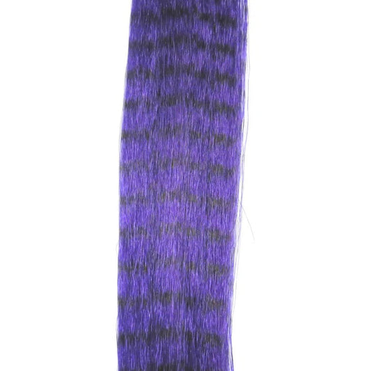 H2O Grizzly Fibre-Fly Fishing - Fly Tying Material-H20-Dark Purple-Fishing Station