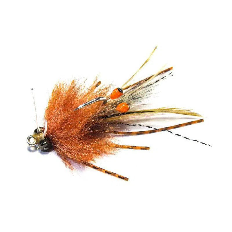 H2O Kei Crab Fly-Lure - Fly-H20-Brown-Size 4-Fishing Station