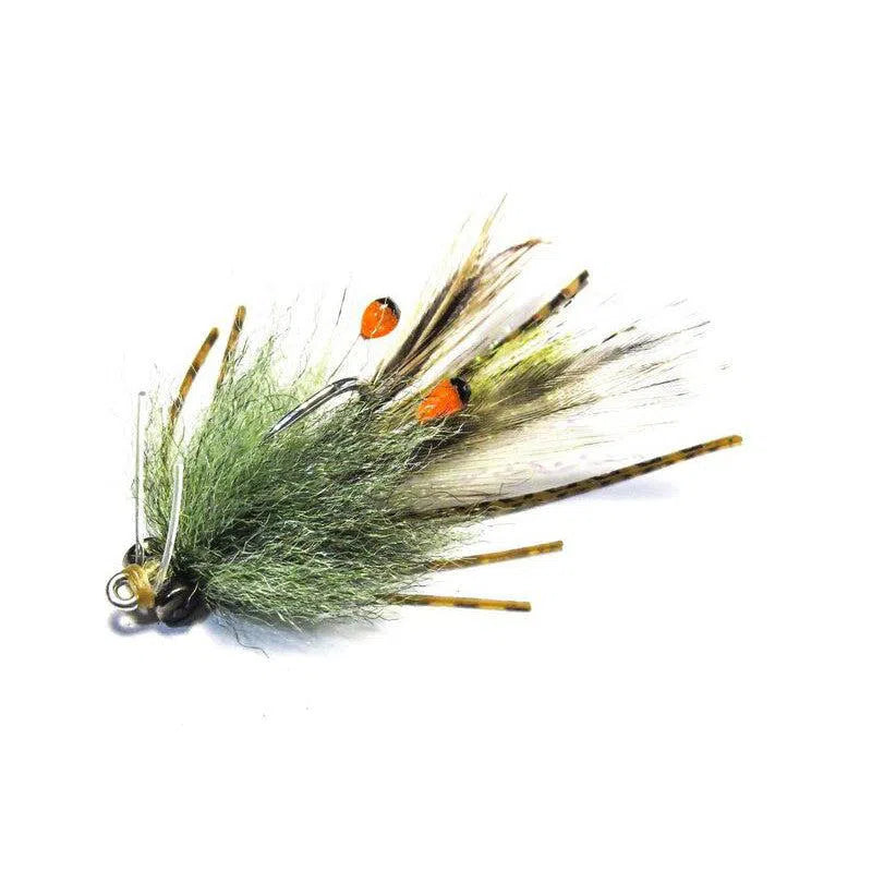 H2O Kei Crab Fly-Lure - Fly-H20-Camo-Size 4-Fishing Station