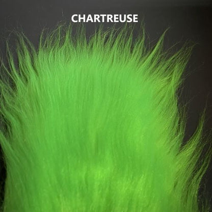H2O Polar Fibre Synthetic Material-Fly Fishing - Fly Tying Material-H20-Fluoro Chartreuse-Fishing Station