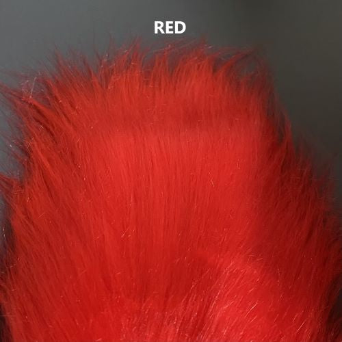 H2O Polar Fibre Synthetic Material-Fly Fishing - Fly Tying Material-H20-Red-Fishing Station