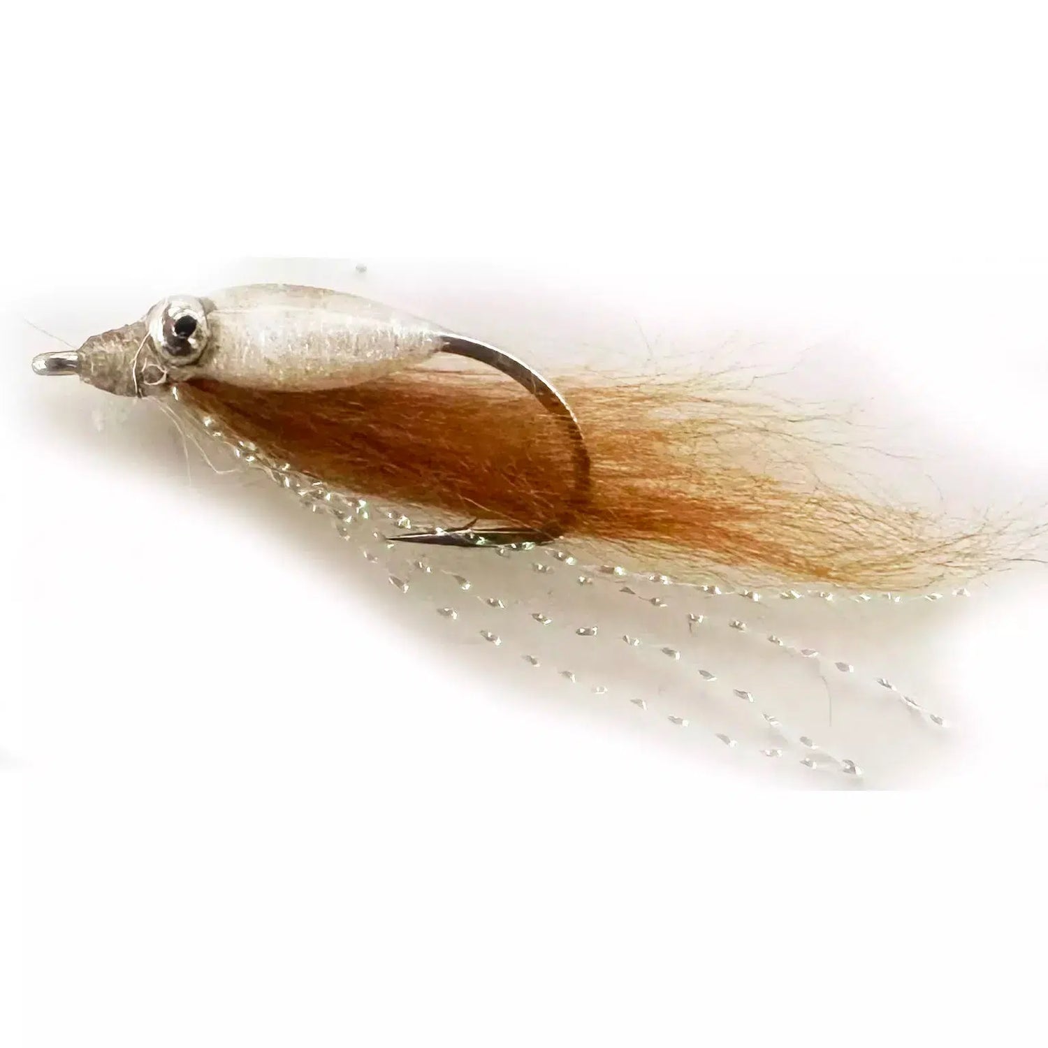 H2O Seathrew Charlie Fly-Lure - Saltwater Fly-H20-Brown-Size 6-Fishing Station