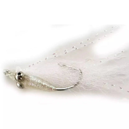 H2O Seathrew Charlie Fly-Lure - Saltwater Fly-H20-White-Size 4-Fishing Station