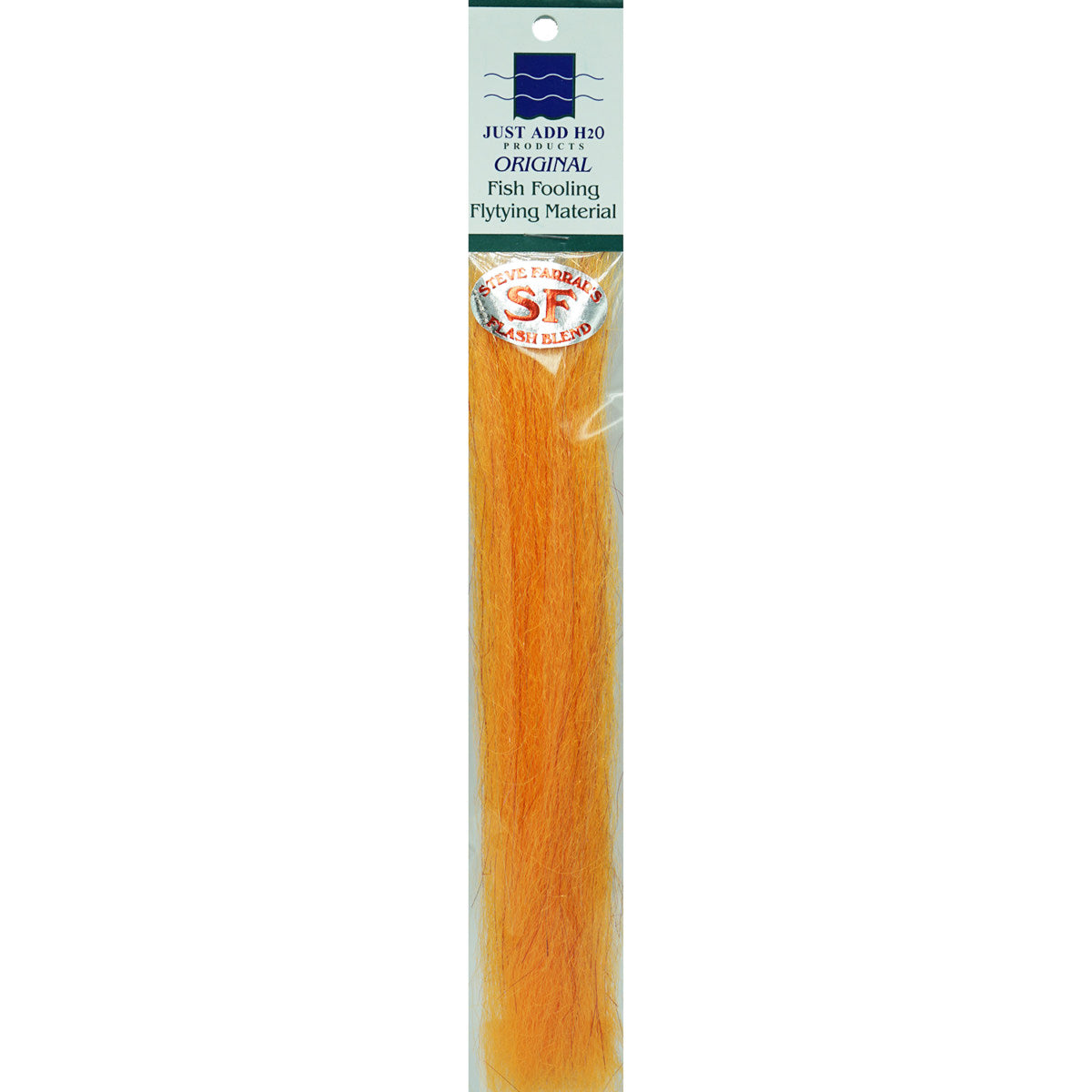 H2O Steve Farrar's Flash Blend-Fly Fishing - Fly Tying Material-H20-Bleeding Orange-Fishing Station