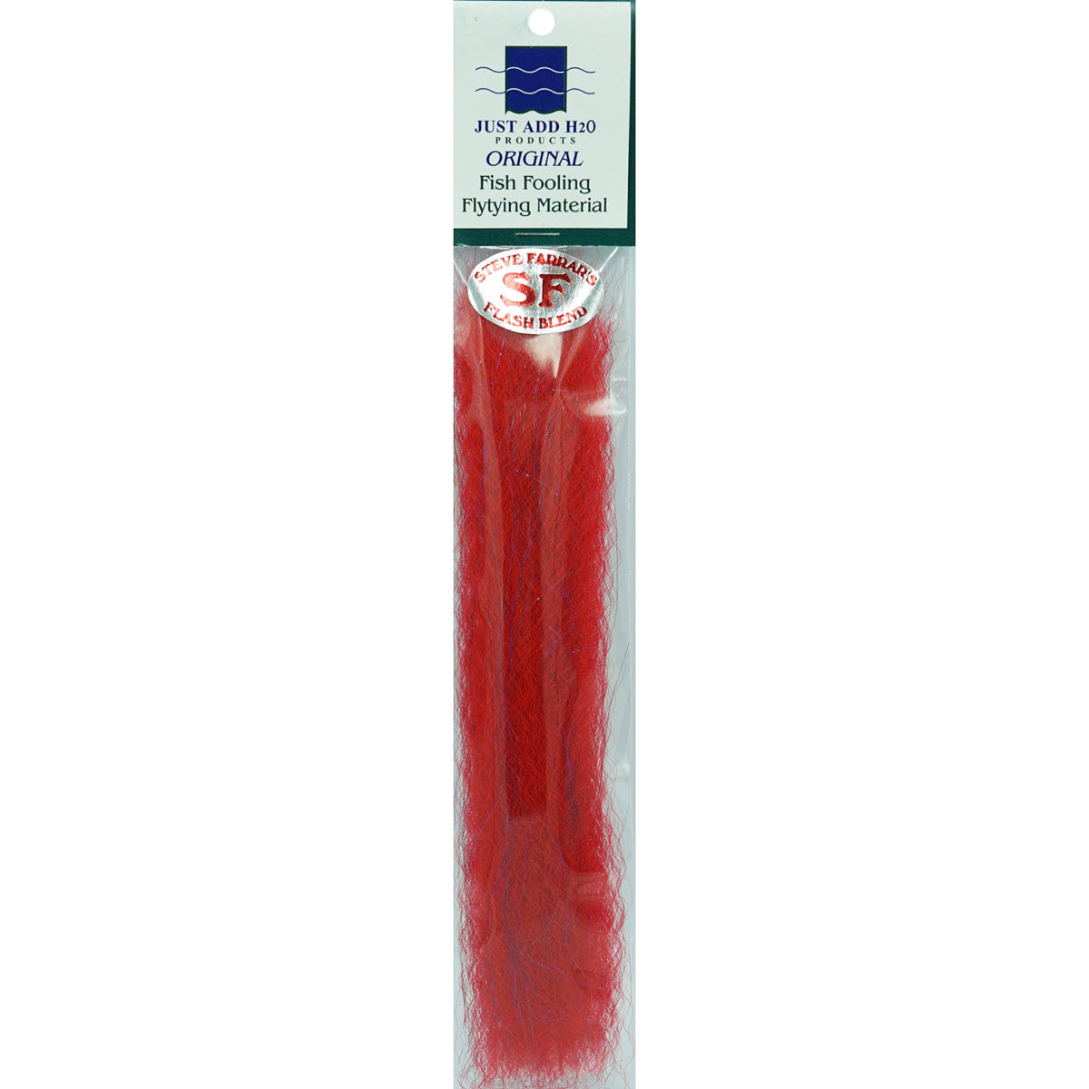 H2O Steve Farrar's Flash Blend-Fly Fishing - Fly Tying Material-H20-Bleeding Red-Fishing Station