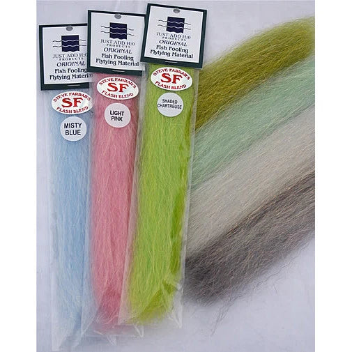 H2O Steve Farrar's Flash Blend-Fly Fishing - Fly Tying Material-H20-Off White-Fishing Station