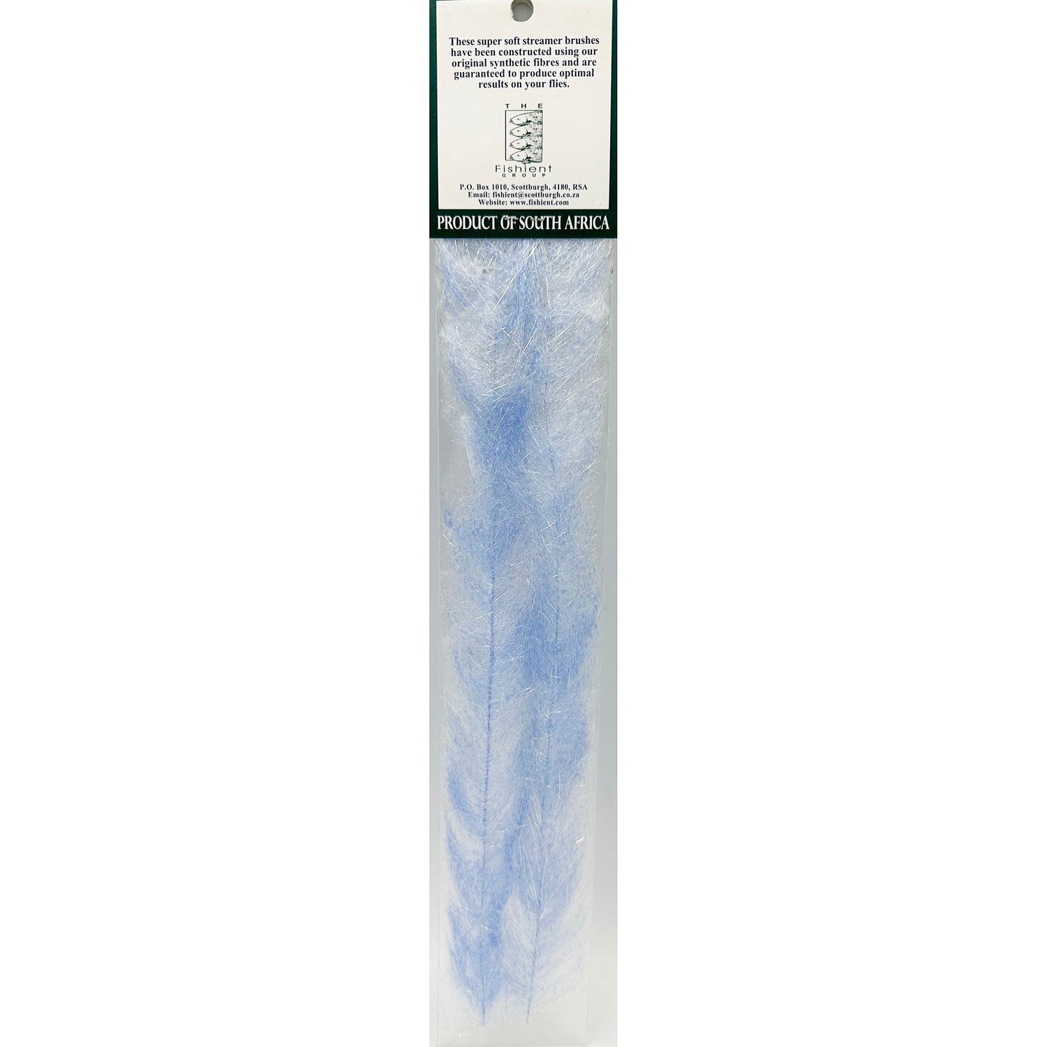 H2O Streamer Brush-Fly Fishing - Fly Tying Material-H20-Misty Blue-2"-Fishing Station