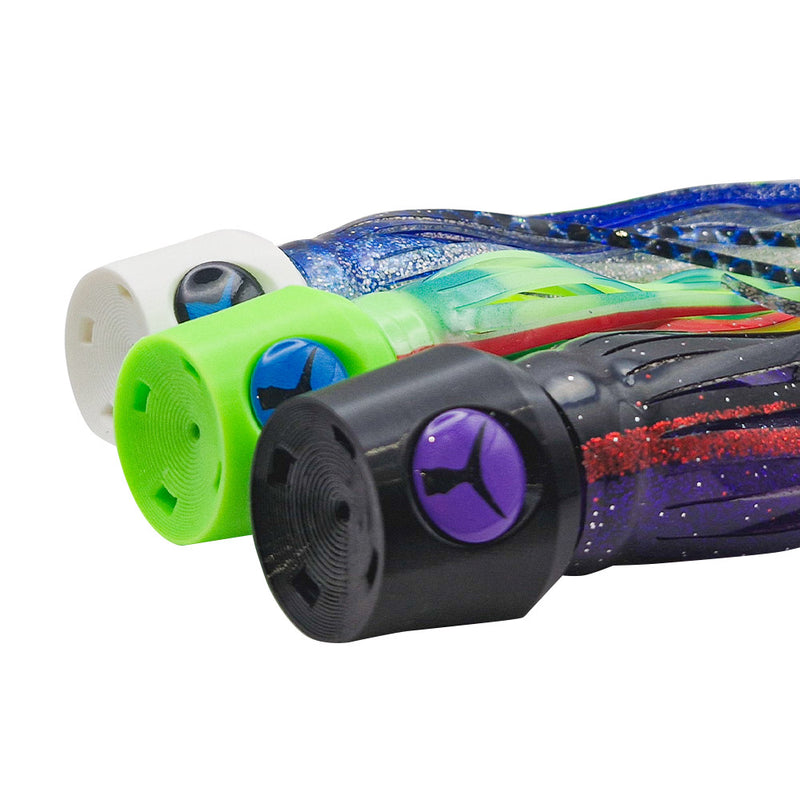 Load image into Gallery viewer, Hypertension Lures 9&quot; Reaper Skirted Trolling Lure
