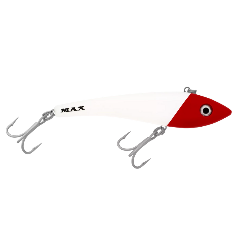 Load image into Gallery viewer, Halco Max Hardbody Lure-Lure - Hardbody-Halco-110mm-H53 White Redhead-Fishing Station
