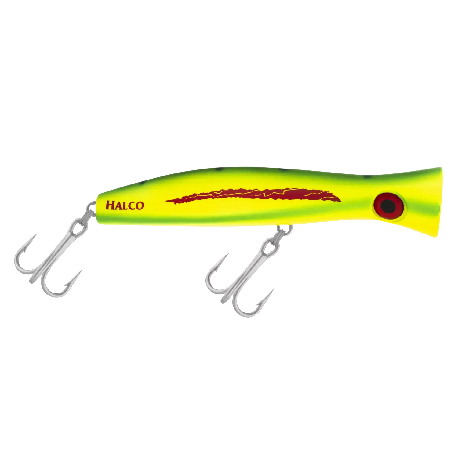 Halco Roosta Popper-Lure - Poppers, Stickbaits & Pencils-Halco-135mm-H89 Lumo-Fishing Station