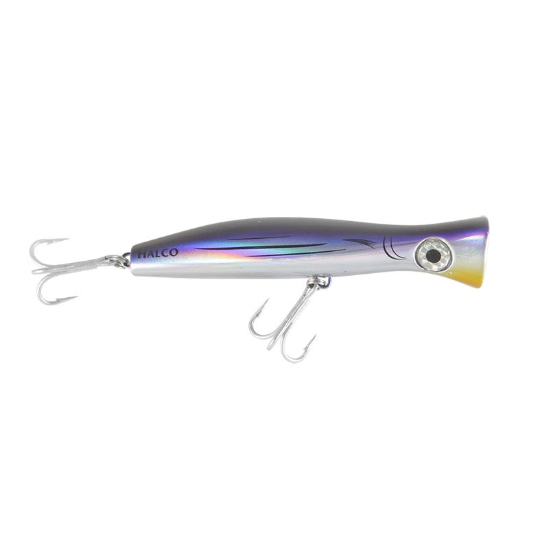 Halco Roosta Popper-Lure - Poppers, Stickbaits & Pencils-Halco-195mm-H79 Stripey-Fishing Station