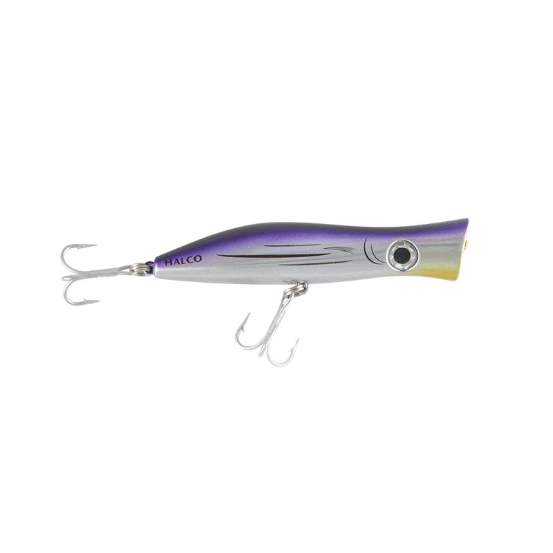 Halco Roosta Popper-Lure - Poppers, Stickbaits & Pencils-Halco-80mm-H53 White/Red-Fishing Station