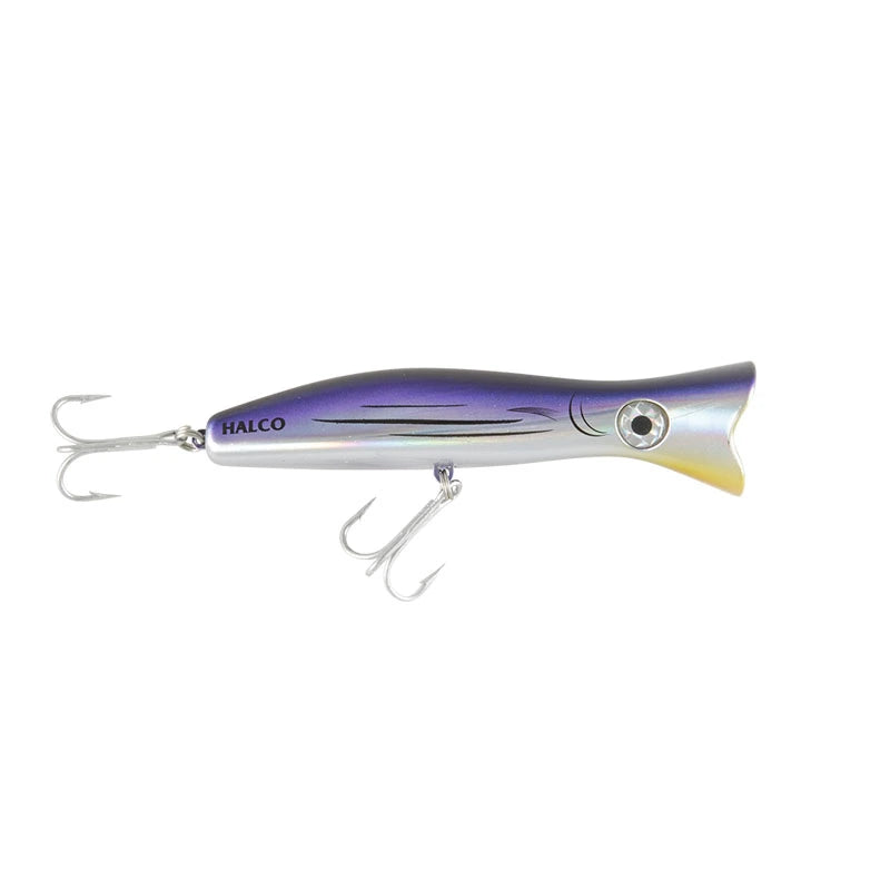 Halco Roosta Popper-Lure - Poppers, Stickbaits & Pencils-Halco-80mm-H53 White/Red-Fishing Station